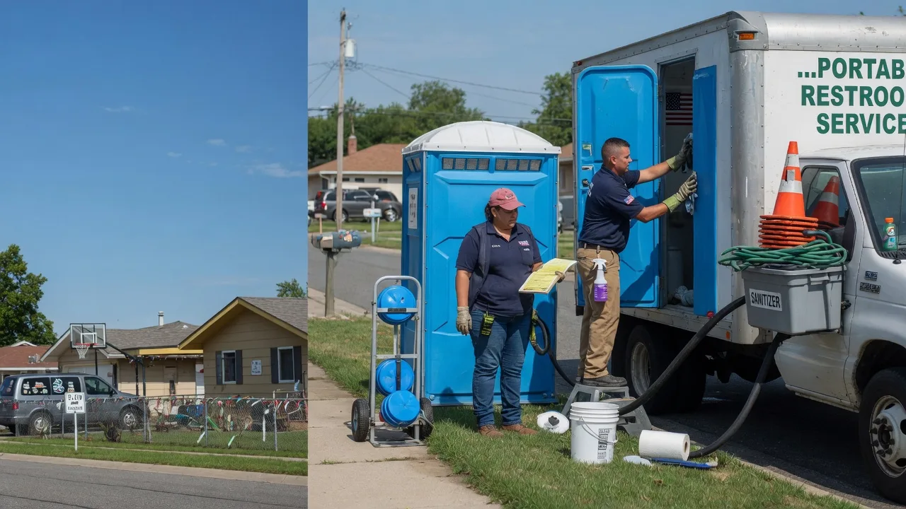 Portable Toilet Rental in Burchard, NE near me